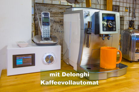 mit Delonghi Kaffeevollautomat