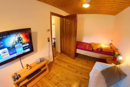 Schlafzimmer Feldberg in der Ferienwohnung Todtnauberg